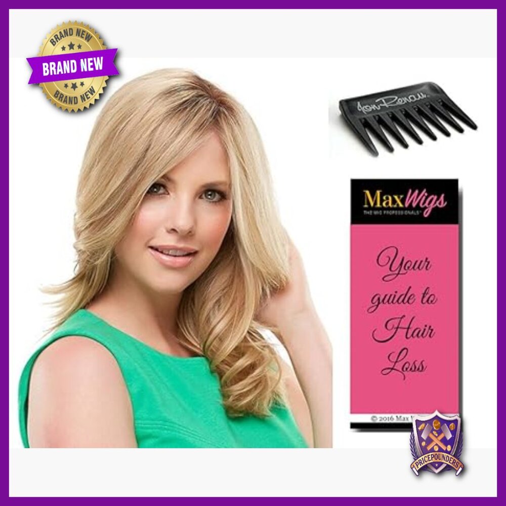 12" Human Hair Topper Bundle with Wig Cap and Hair Loss Guide